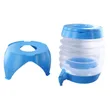 Collapsible 5.5L Beverage Dispenser with Spigot & Stand - 2