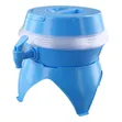 Collapsible 5.5L Beverage Dispenser with Spigot & Stand - 3