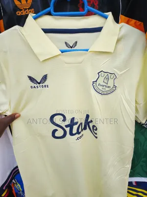 Everton Cream Color Jersey