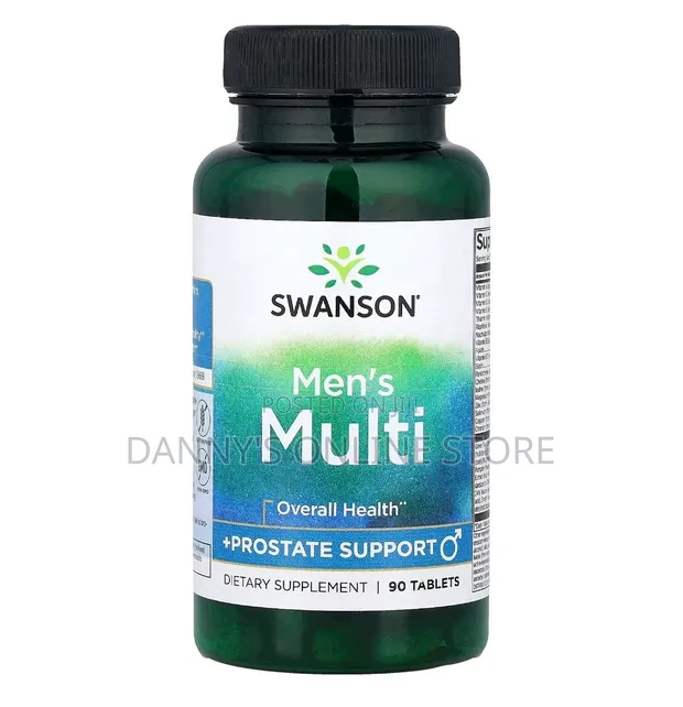 Swanson Men's Multi + Prostate Support, 90 Tablets - 1