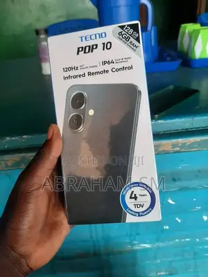 New Tecno Pop 10 128GB Black