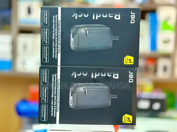 JBQ Fingerprint Unlock Pouch Wrist Bag - 1