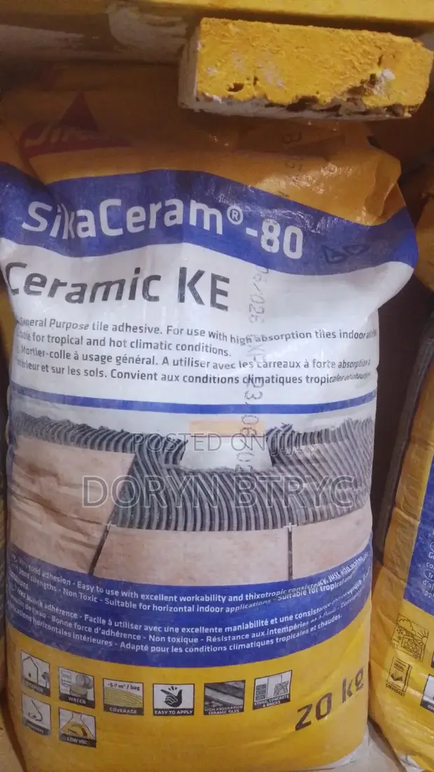 Sika Ceram 80 Tile Adhesive (20kg) - 1