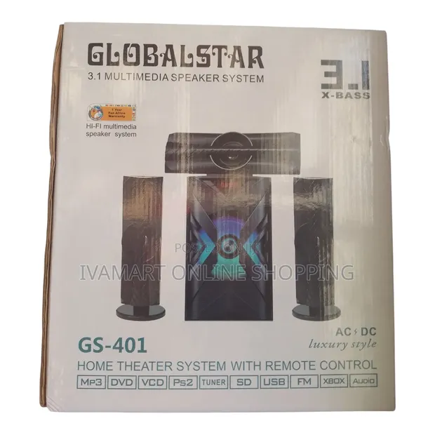 Globalstar GS-401 3.1 Multimedia Speaker System - 1