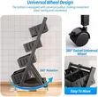 4-Tier Movable Storage Cart Shelf - 4