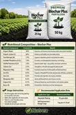 Premium Biochar Plus Fertilizer - 25kg - 2