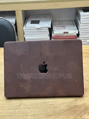 Brown Leather Protective Case for 13.6” MacBook Air M2/M3/M4/M5