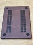 Brown Leather Protective Case for 13.6” MacBook Air M2/M3/M4/M5 - 3