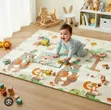 Baby Crawling and Play Mat - 6x6 Double Sided - 2