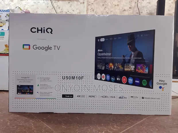 CHIQ 50-Inch UHD 4K Smart Google TV - 1