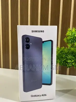 New Samsung Galaxy A06 128GB Black