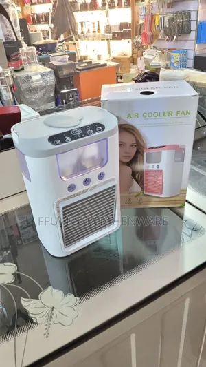 3Q Portable Mini Air Cooler Fan with Humidifier