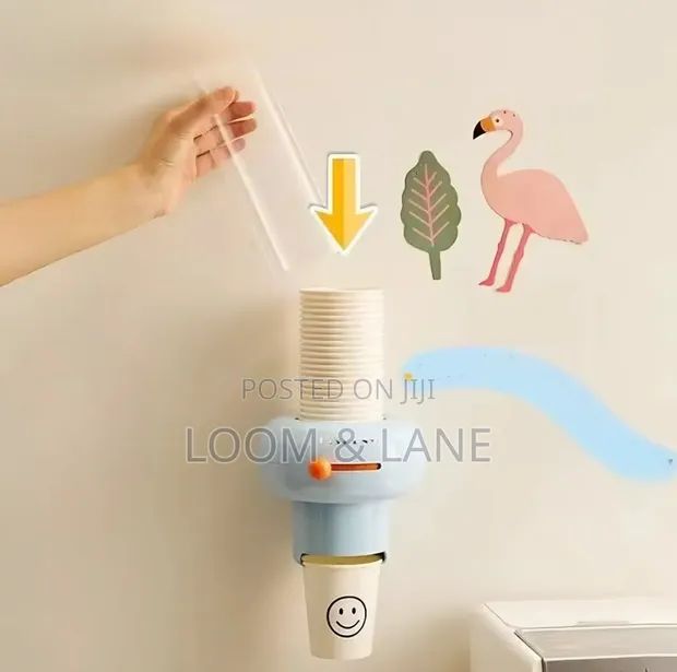 Wall Mounted Paper Cup Dispenser - 1