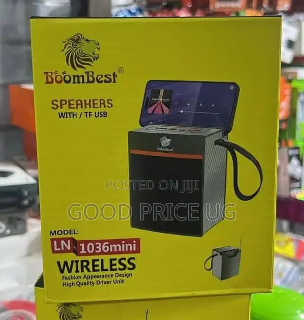 BoomBest LN-1036mini Wireless Speaker with FM Radio - 1