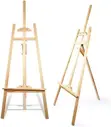 Freestanding Wooden A-Frame Easel Stand - 2
