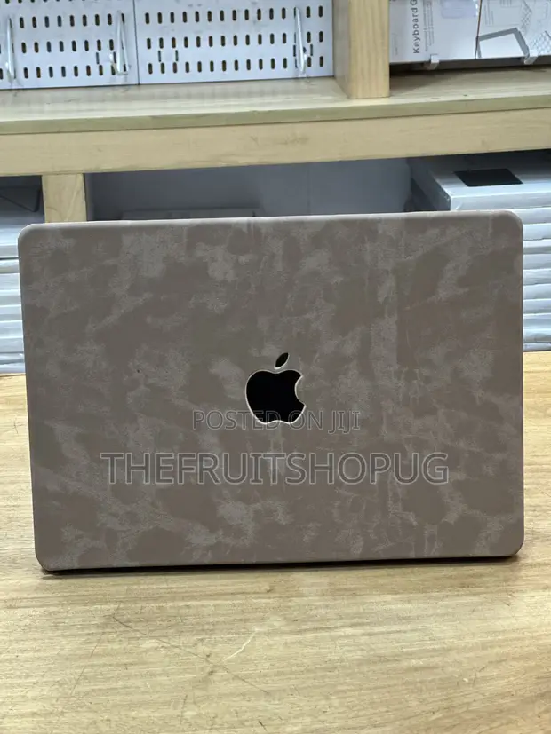 Velvet Brown Hard Shell MacBook Air 13.6" Case Cover - 1