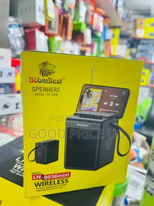 Boombest LN-9036mini Wireless Speaker with Solar Charging - 1