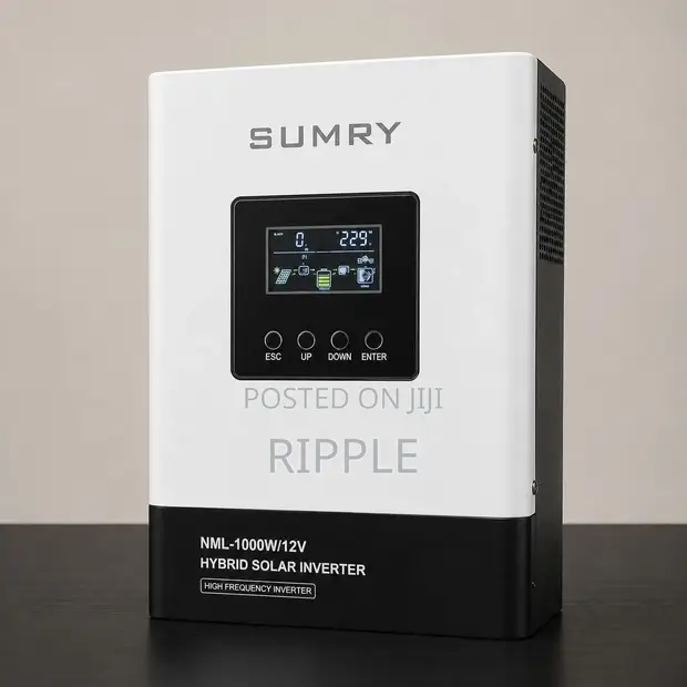 SUMRY 1000W Hybrid Pure Sine Wave Solar Inverter 12V - 1