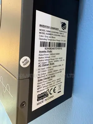 Sunshine Solar 1000W 12V Hybrid Inverter Charger
