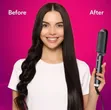 Temperature Control Hair Straightener Comb - 2