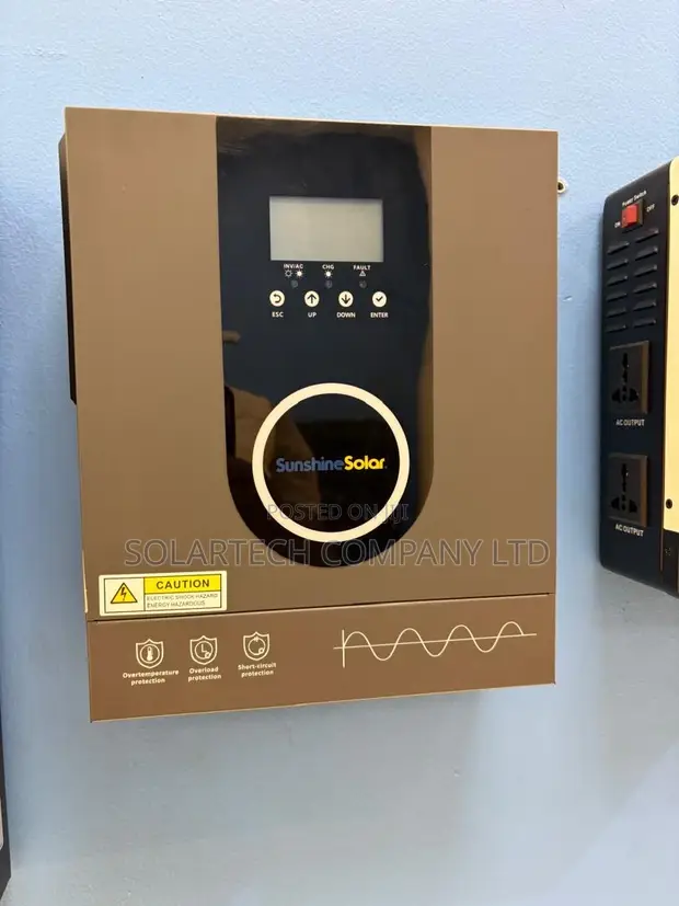 Sunshine 1000W Pure Hybrid Solar Inverter 12V - 1
