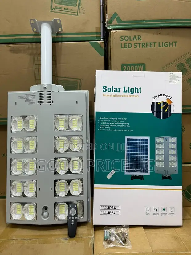 2000W Integrated Solar LED Street Light - 1