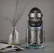 Desktop Air Circulator Fan with RGB Light & Mist Spray - 1