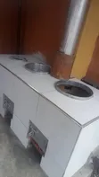 Brand New Wood Stove and Charcoal Set - 1