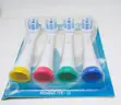 4 Pack Replacement Heads for Oral Electric Toothbrush - 2