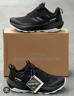 All-Black Adidas Terrex Trailmaker 2.0 Gore-Tex Hiking Shoes