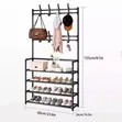 5-Tier Hall Shoe Rack - 3