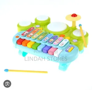 3-in-1 Electronic Piano Keyboard for Toddlers