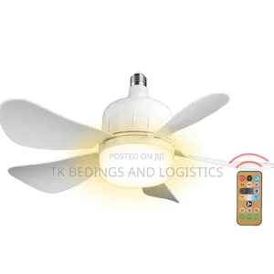 Socket Fan Light with Remote