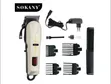 Sokany Rechargeable Wireless Hair Clipper - 1