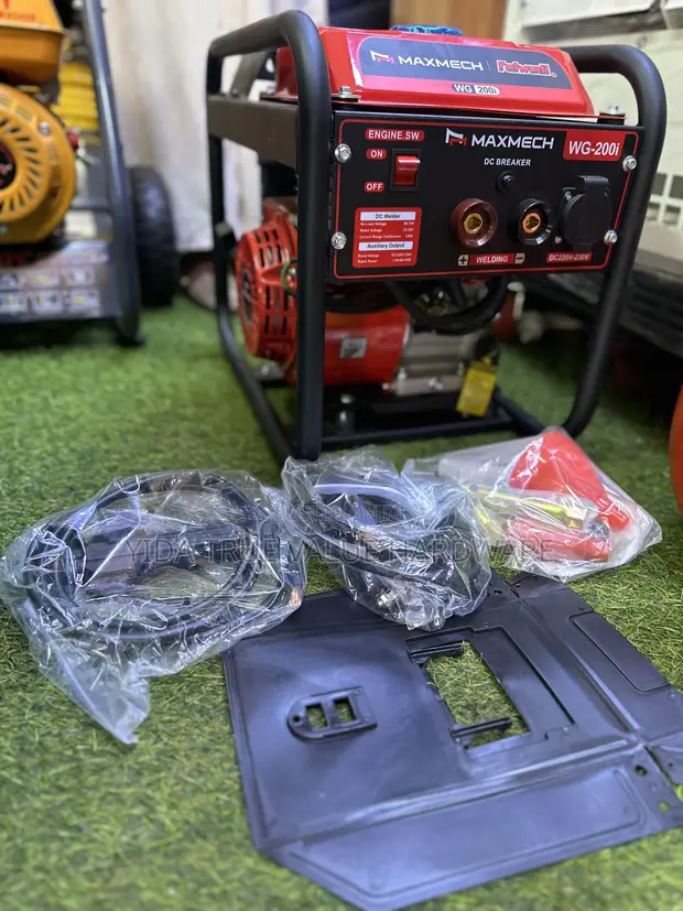 Maxmech Petrol Welding Generator with Accessories - 1
