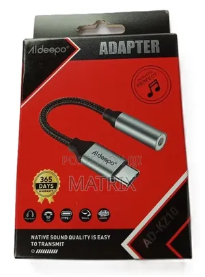 Aldeepo USB Type-C to 3.5mm Headphone Jack Adapter