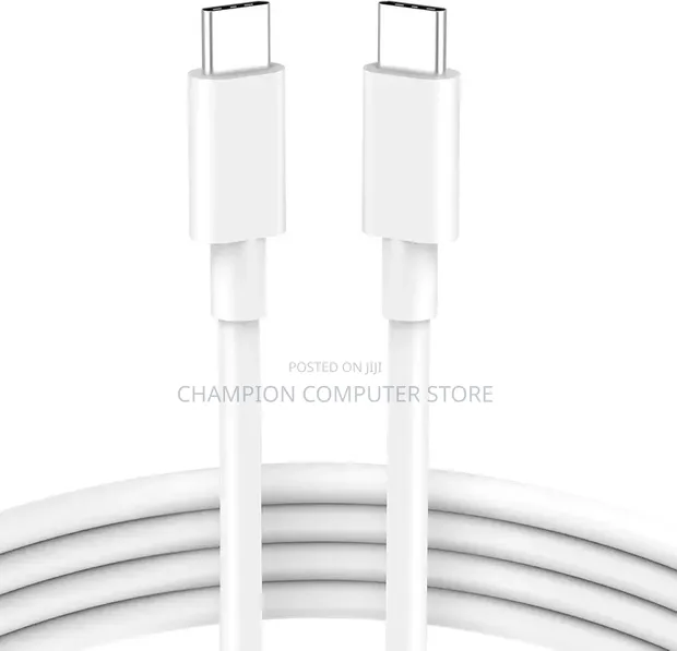 USB-C to USB-C 3A/5A Fast Charging Cable (6.6ft) - 1