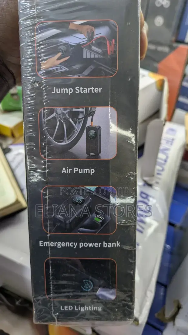Portable Car Jump Starter with Air Pump (Model 1920) - 1