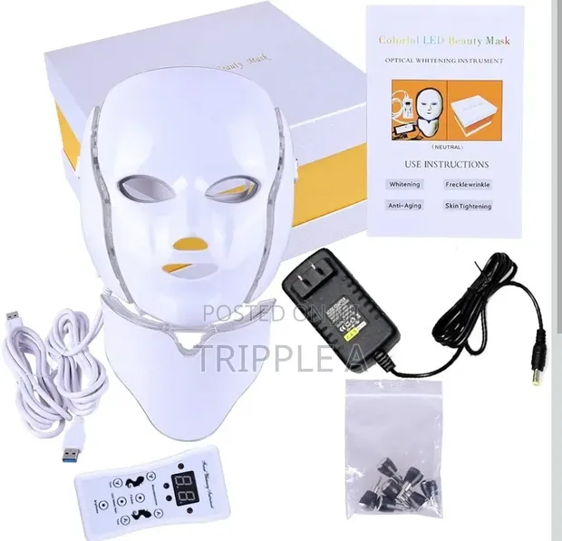 7 Colors LED Face Mask for Skin Rejuvenation - 1