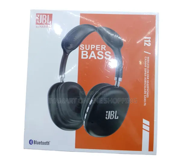 JBL i12 Super Bass Wireless Headphones - 1