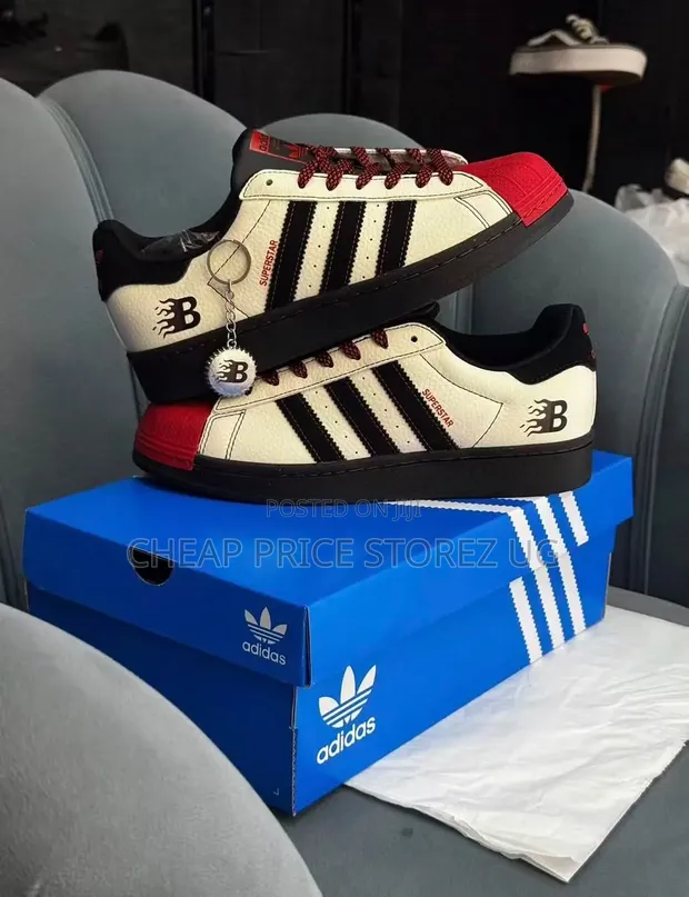 Adidas Originals Superstar x Balmain Sneakers - 1