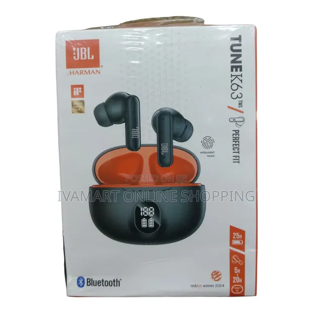 JBL Tune 63 TWS True Wireless Earbuds - 25 Hrs Battery - 1