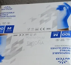 Disposable Nitrile Exam Gloves (Brand New)