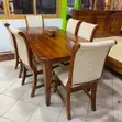 Mugavu Wood 6-Seater Dining Set - 1