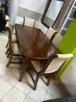 Mugavu Wood 6-Seater Dining Set - 3