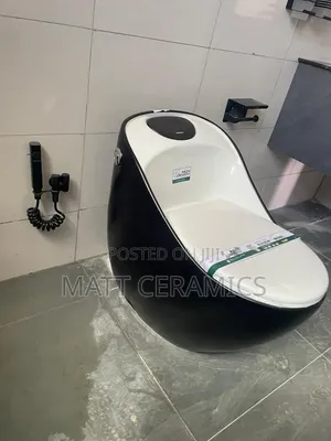 GE Large Black Toilet Seat - Brand New