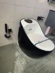 GE Large Black Toilet Seat - Brand New - 1