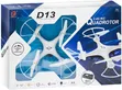 D13 6-Channel Remote Control Quadcopter Drone - 1