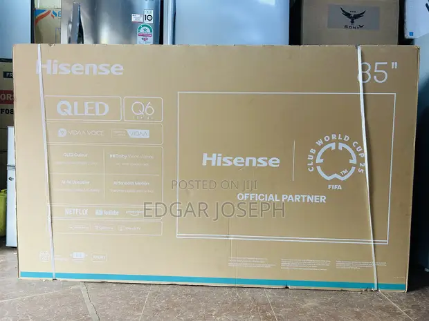 Hisense 85" QLED Q6 Smart TV - 1