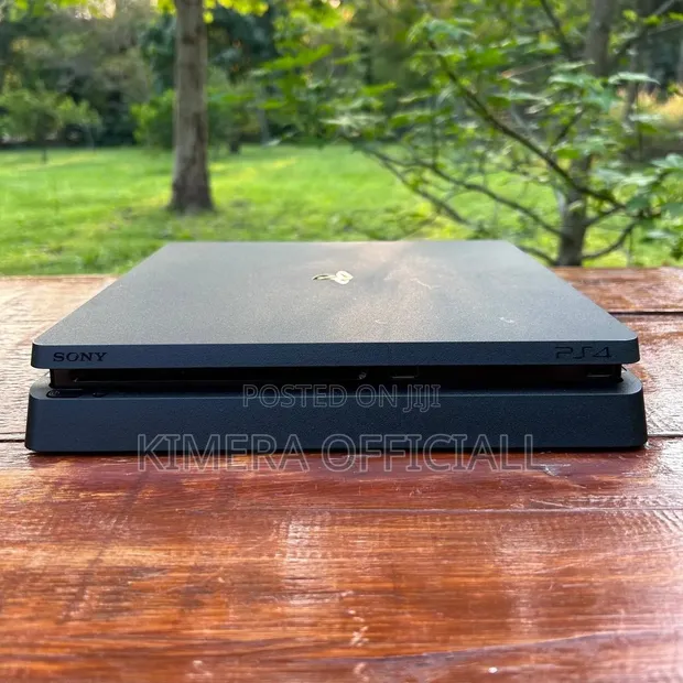 Sony PlayStation 4 Slim (500GB) - Jailbroken, 12 Games, 2 Controllers - 1